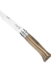 OP-002390-Tradition No 8 Bouleau Lamelle Brun Paslanmaz Çelik Çakı
