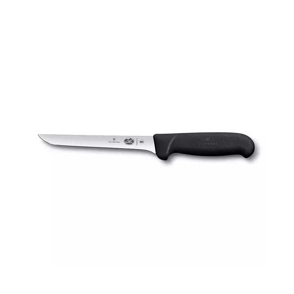 Victorinox 5.6303.12 12cm Siyah Kavisli Geniş Ağız Sıyırma Bıçağı