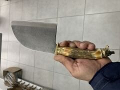 Orknıves N690 Çelik Almazan Kamp Bıçağı (Deri Kılıflı)